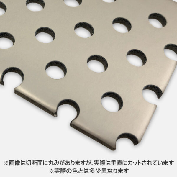 カラーエースパンチング Pステン C240FF 3mm 1000×2000 5φ10P バラ