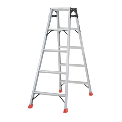 トラスコ TRUSCO はしご兼用脚立 脚カバー付 H1.4m THK-150 512-3682 (商品コード：157421)