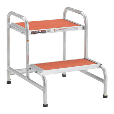トラスコ TRUSCO 作業用踏台 アジャスター付 H0.45m AF-A2 510-2464 (商品コード：157447)