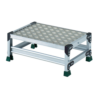 トラスコ TRUSCO 作業用踏台 縞板タイプ・段高250mm 1段 TSFC-1625 855-7681 (商品コード：157458)