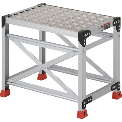 トラスコ TRUSCO 作業用踏台 縞板タイプ・段高300mm TSFC-165 336-5107 (商品コード：157471)