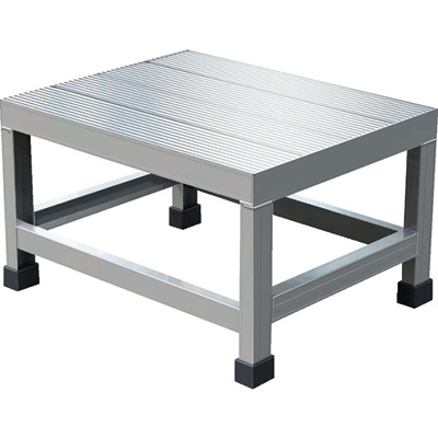 トラスコ TRUSCO アルミ製溶接一体構造型作業台 一段 WTDB-5430 207-4481 (商品コード：157485)