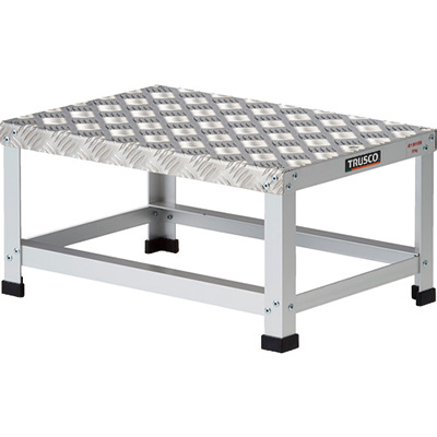 トラスコ TRUSCO ローハイシステムステップ アルミ製足踏台(1段ワイドタイプ) LH-250A 137-2402 (商品コード：157509)