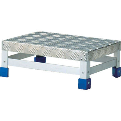 トラスコ TRUSCO アルミステップ(縞板タイプ) H0.15m TFS-1564 341-8022 (商品コード：157545)