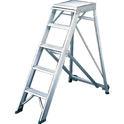トラスコ TRUSCO 折りたたみ式作業用踏台 H1.5m TDAD-150 115-7856