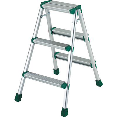トラスコ TRUSCO アルミ製踏台(軽作業用・脚カバー付) 3段 TAF-3 253-7486 (商品コード：157594)
