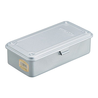 トラスコ TRUSCO トランク型ツールボックス シルバー T-190SV 328-7971 (商品コード：157888)