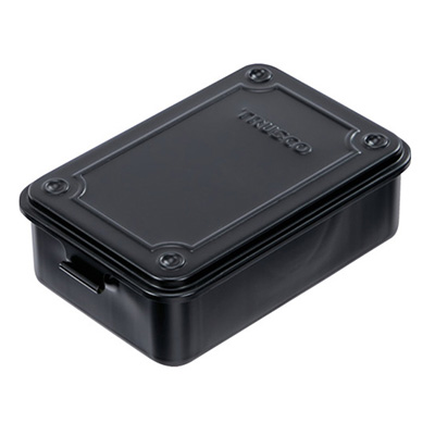 トラスコ TRUSCO トランク型ツールボックス つや消しブラック T-150MBK 401-7342 (商品コード：157907)