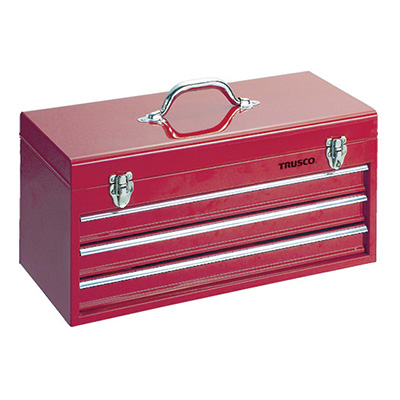 トラスコ TRUSCO ツールボックス レッド TCBOX-3R 302-1319 (商品コード：157938)