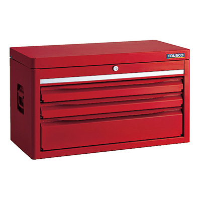トラスコ TRUSCO トップチェスト レッド TRC-C3 114-4956 (商品コード：157940)