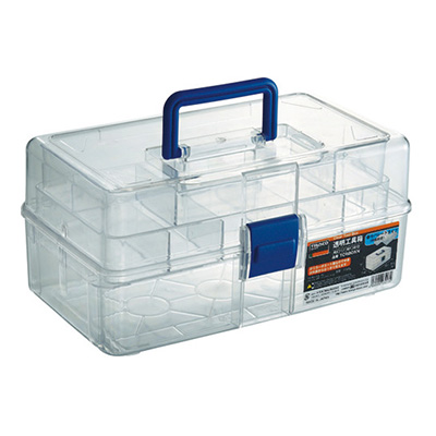 トラスコ TRUSCO 透明工具箱 クリア TCRBOXN 365-5873