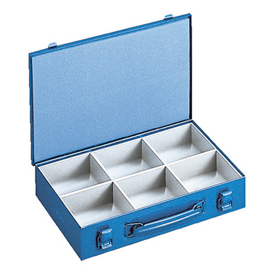 トラスコ TRUSCO プラボックス付工具箱 ブルー PT-36B-C 117-3341