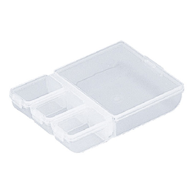 トラスコ TRUSCO ジョイントケース クリア TJC-12 299-6324 (商品コード：158005)