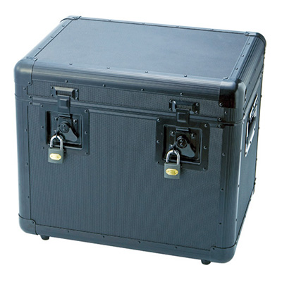 トラスコ TRUSCO 万能アルミ保管箱 ブラック TAC-480BK 416-2943