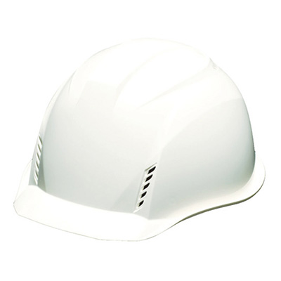 トラスコ TRUSCO 遮熱ヘルメット 涼帽 通気孔付 ホワイト TD-HB-FV-KP-W 856-6925