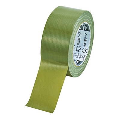 トラスコ TRUSCO カラー布粘着テープ オリーブドラブ 50mm×25m CNT-5025-OD 102-5996 (商品コード：158834)