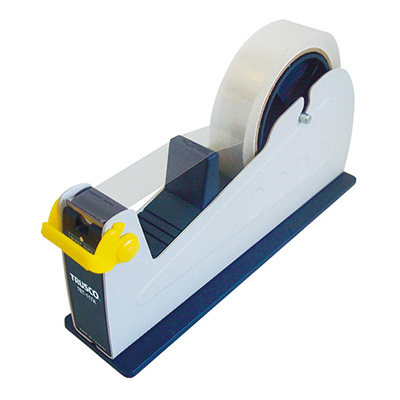 トラスコ TRUSCO テープカッター ホワイト/ブルー TET-117A 820-6430 (商品コード：158886)