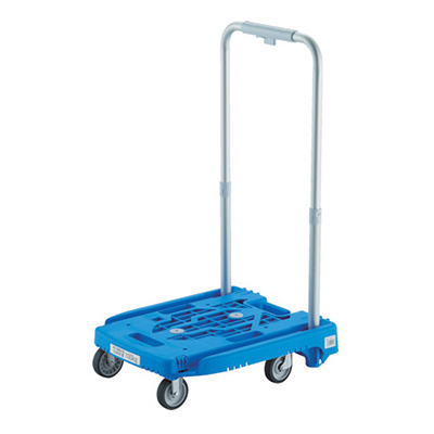 トラスコ TRUSCO カルティオミニweego 伸縮折りたたみハンドル ブルー WP-2G-B 818-6999 (商品コード：159710)