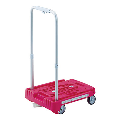 トラスコ TRUSCO カルティオミニweego 伸縮折りたたみハンドル ピンク WP-2G-P-JS 818-7009 (商品コード：159717)