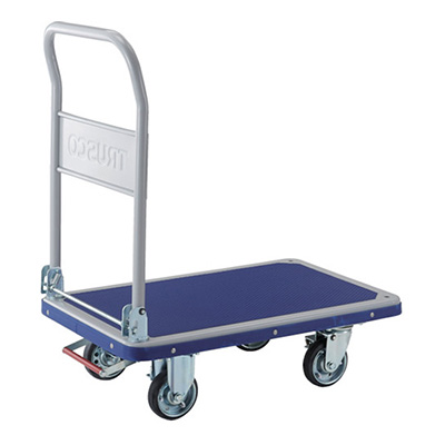 トラスコ TRUSCO プレス製運搬車 ドンキカート 折畳ハンドル 201NJKB4 414-5160