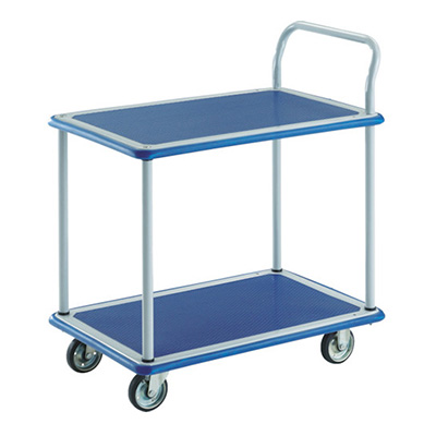 トラスコ TRUSCO プレス製運搬車 ドンキカート 片袖2段タイプ 204N 414-5232