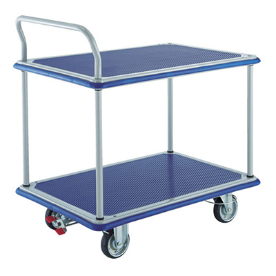 トラスコ TRUSCO プレス製運搬車 ドンキカート 片袖2段タイプ 304NJKRS-4 856-4203