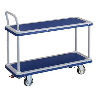 トラスコ TRUSCO プレス製運搬車 ドンキカート 片袖2段タイプ 404NJKRS-4 125-8861
