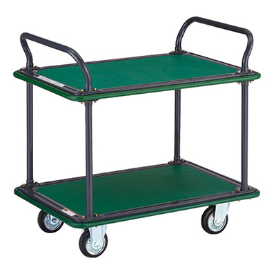 トラスコ TRUSCO ハイグレード運搬車 両袖2段タイプ 505EBN 336-4283 (商品コード：160054)