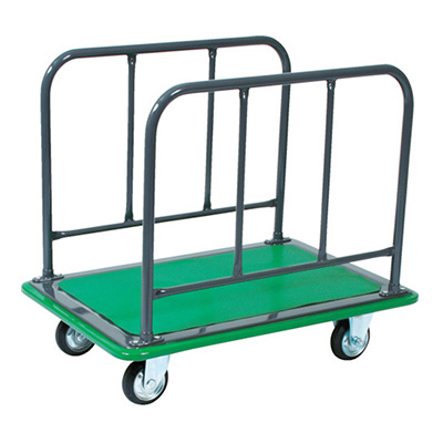 トラスコ TRUSCO プレス製運搬車 ハイグレード運搬車 サイドハンドル 510EBN 336-4348