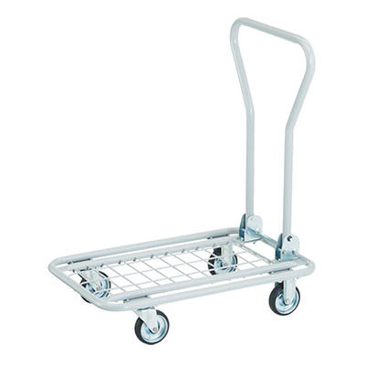 トラスコ TRUSCO メッシュ運搬車 折りたたみハンドルタイプ AM-80 773-4000 (商品コード：160098)