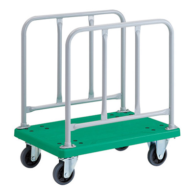 トラスコ TRUSCO 樹脂運搬車 グランカート サイドハンドルタイプ TP-810 125-8883
