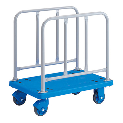 トラスコ TRUSCO 樹脂製運搬車 グランカート サイレント サイドハンドルタイプ TPX-810 125-8937