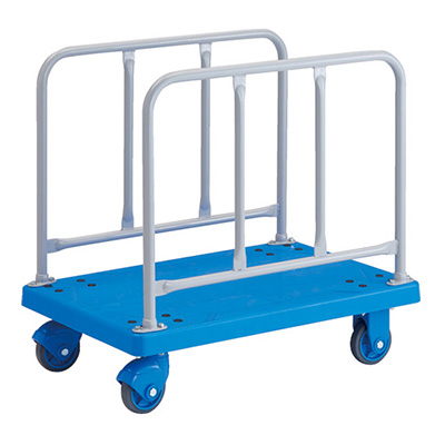トラスコ TRUSCO 樹脂製運搬車 グランカート サイレント サイドハンドルタイプ TPX-910 125-8938