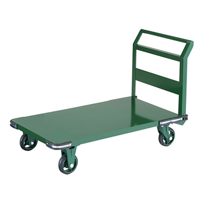 トラスコ TRUSCO 鋼鉄製運搬車 固定ハンドルタイプ OH-2LR 382-6797