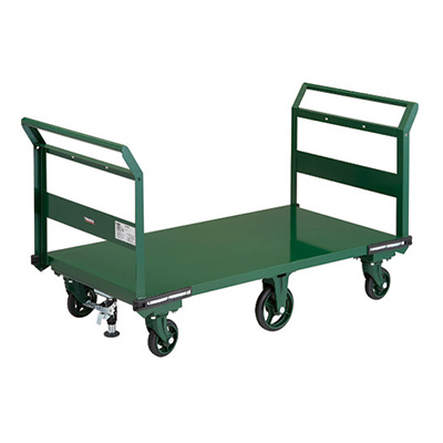 トラスコ TRUSCO 鋼鉄製運搬車 固定ハンドル両袖タイプ OH-1LW-6SS 149-5963