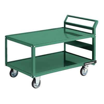 トラスコ TRUSCO 鋼鉄製運搬車 片袖2段タイプ PH-12R 149-5836