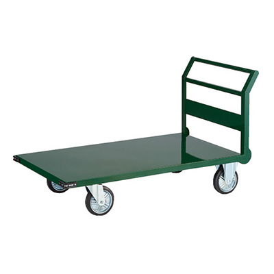 トラスコ TRUSCO 鋼鉄製運搬車 固定ハンドルタイプ SH-1LN(GN) 337-2499