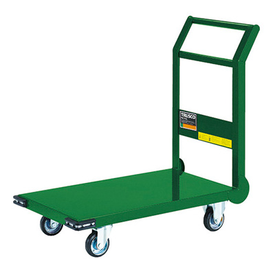 トラスコ TRUSCO 鋼鉄製運搬車 固定ハンドルタイプ SH-3NE-GN 464-7912