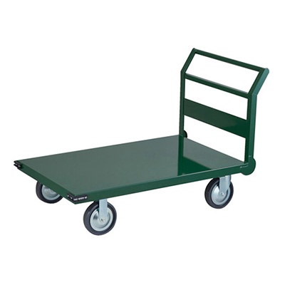 トラスコ TRUSCO 鋼鉄製運搬車 固定ハンドルタイプ SH10-2D 256-2318
