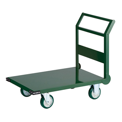 トラスコ TRUSCO 鋼鉄製運搬車 固定ハンドルタイプ SH2NU-GN 767-9483