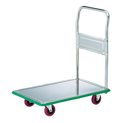 トラスコ TRUSCO ステンレス製運搬車 固定ハンドルタイプ SUS-108NU 485-4748 (商品コード：160196)