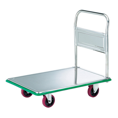 トラスコ TRUSCO ステンレス製運搬車 固定ハンドルタイプ SUS-302NU 485-4764 (商品コード：160197)