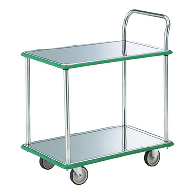 トラスコ TRUSCO ステンレス製運搬車 片袖2段タイプ SUS-104NU 485-4721 (商品コード：160208)