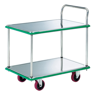 トラスコ TRUSCO ステンレス製運搬車 片袖2段タイプ SUS-304NU 485-4772 (商品コード：160209)