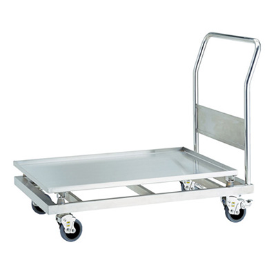 トラスコ TRUSCO オールステンレス防振台車 固定ハンドルタイプ SBSD-6045TBU 435-6445 (商品コード：160216)