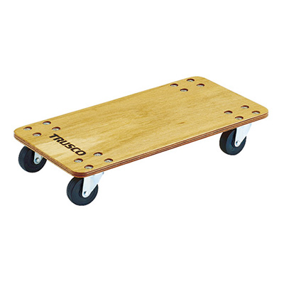 トラスコ TRUSCO 平台車 プティカルゴ ゴムキャスター仕様 PC-3060G 507-8768 (商品コード：160528)