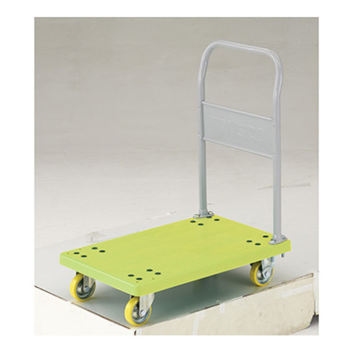 トラスコ TRUSCO 帯電防止性樹脂運搬車 グランカート 固定ハンドルタイプ TP-E702 489-3441 (商品コード：160565)