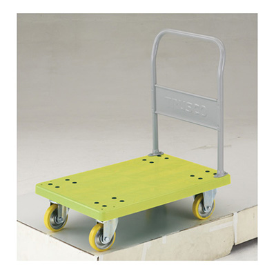 トラスコ TRUSCO 帯電防止性樹脂運搬車 グランカート 固定ハンドルタイプ TP-E802 489-3484 (商品コード：160566)