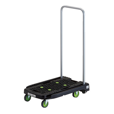 トラスコ TRUSCO アクロキャリー 折りたたみハンドル ブラック AC-1-BK 819-4949 (商品コード：160643)