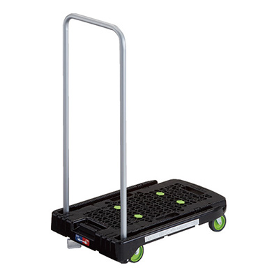 トラスコ TRUSCO アクロキャリー 折りたたみハンドル ブラック AC-1-BK-S 819-4950 (商品コード：160647)